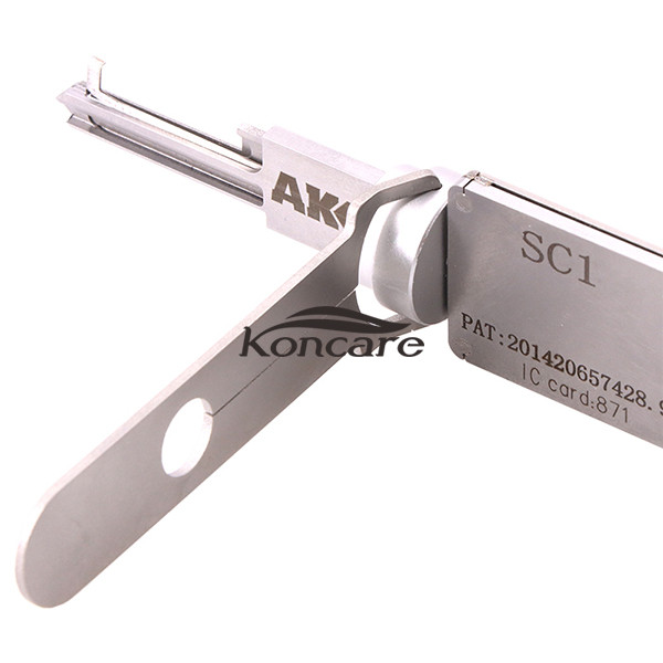 SC1 AKK 2 in 1 decode and lockpick for Schlage Residential Lock