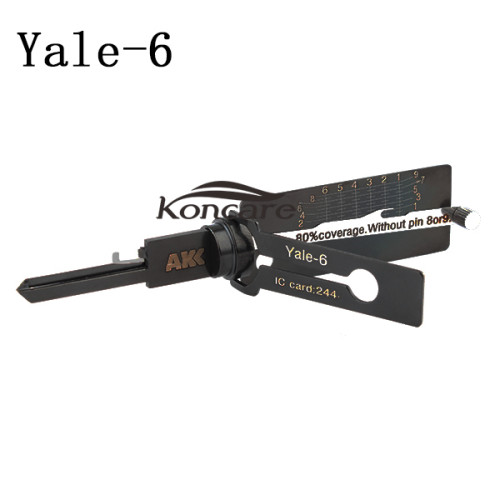 Yale-6  2 in 1 decode and lockpick for Residential Lock