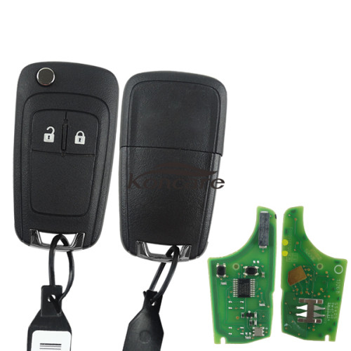 For Chevrolet original 2 button remote key with 434mhz 5WK50079 95507070 chip GM(HITA G2) 7937E chip