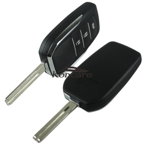 For Lexus 2 button remote key blank with TOY48 blade