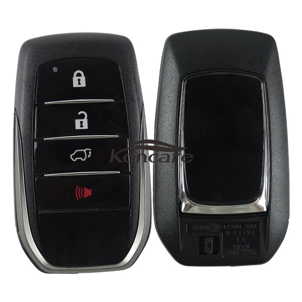 For Lexus 3+1 button modified remote key blank
