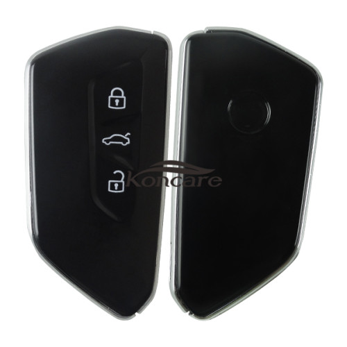 original VW 3 button remote key blank