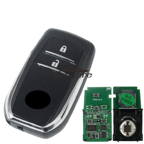Lonsdor FT03-0120C5 PCb Board 433.92MHz Smart Car Keyless-Go 4D Remote Key For T-oyota / Alphard 2006-2016 Smart Control,can use KH100 machine to adjust the model and frequency