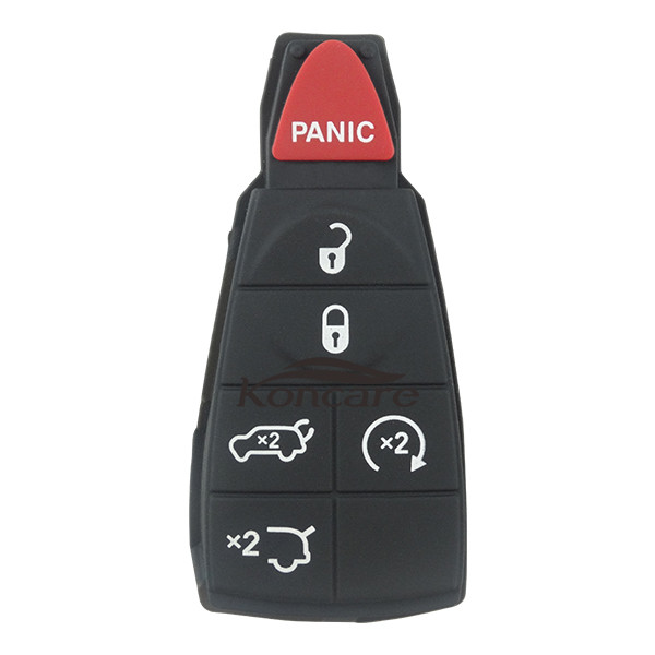 For Chrysler 5+1 remote key blank pad