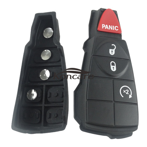 For Chrysler 3+1 remote key blank pad