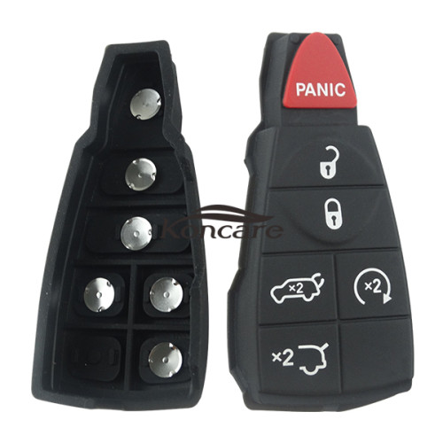 For Chrysler 5+1 remote key blank pad