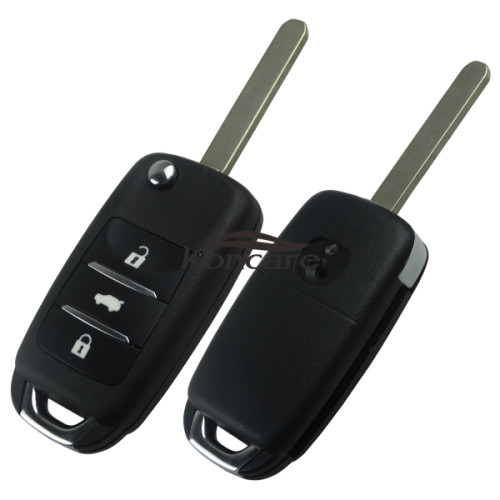 For Changan 3 button  CS15 Flip Key Remote Control ... Flip Key Assembly (with Circuit Board)  with 433mhz