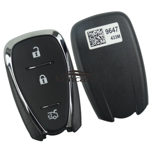 Original Chevrole 3 button remote key with 434MHZ with 46 chip FCC ID:HYQ4EA Model:4EA IC:1551A-4EA