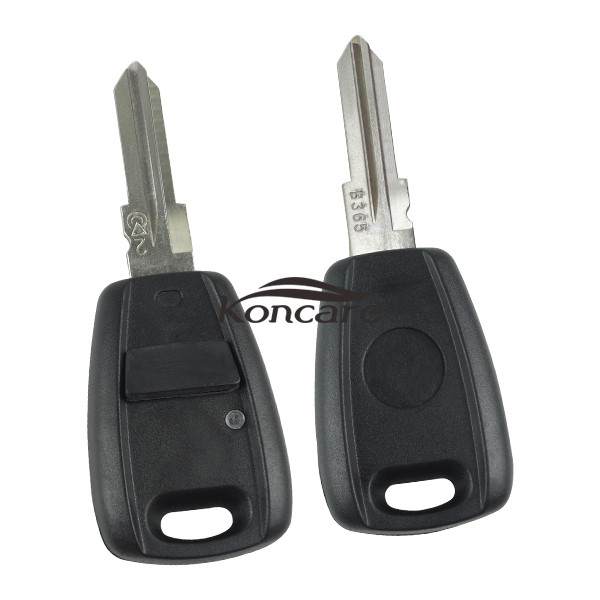 1 button remote key blank in black color (Can put TPX long chip inside)