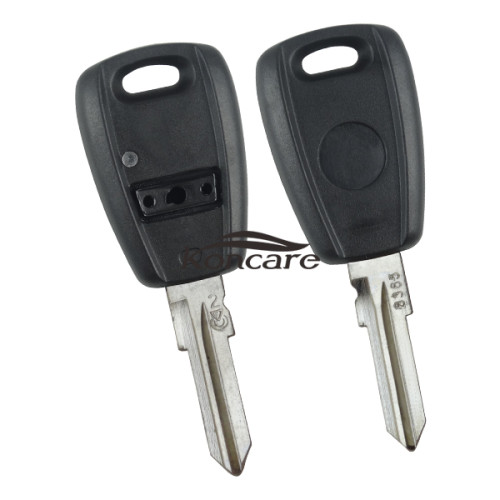 1 button remote key blank in black color (Can put TPX long chip inside)