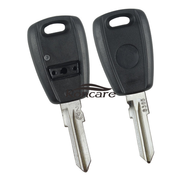 1 button remote key blank in black color (Can put TPX long chip inside)