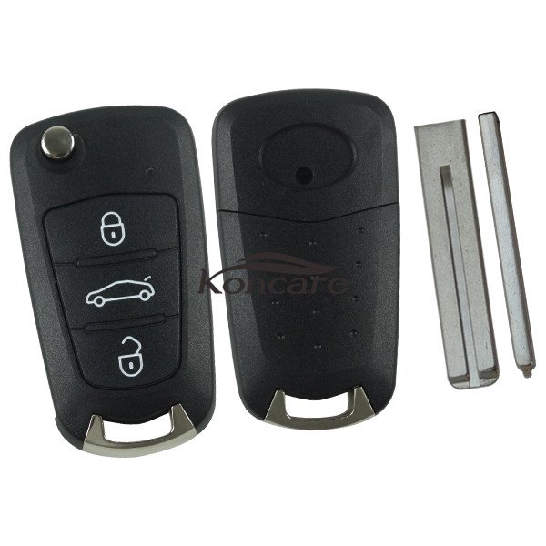 Great Wall 3 button remote key shell