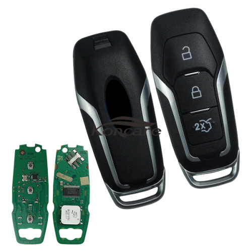 3 button remote key with Hitag pro 49 chip with 434mhz for 2013-2015 Ford keyless