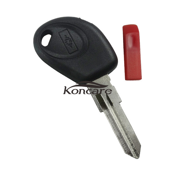 Iveco transponder key blank with right blade