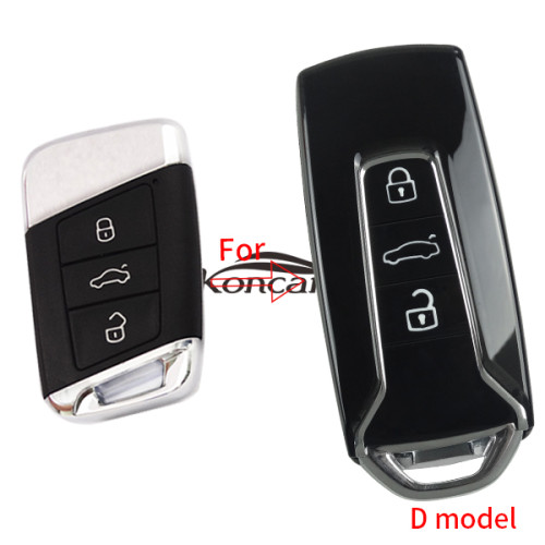 For VW 3 button modified remote key blank
