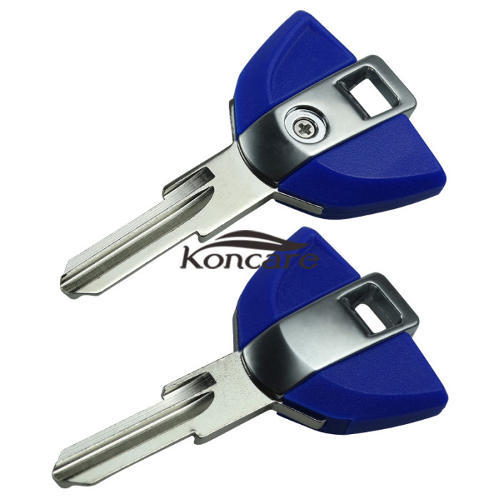 BMW Motorcycle key case with right blade (Blue)-02