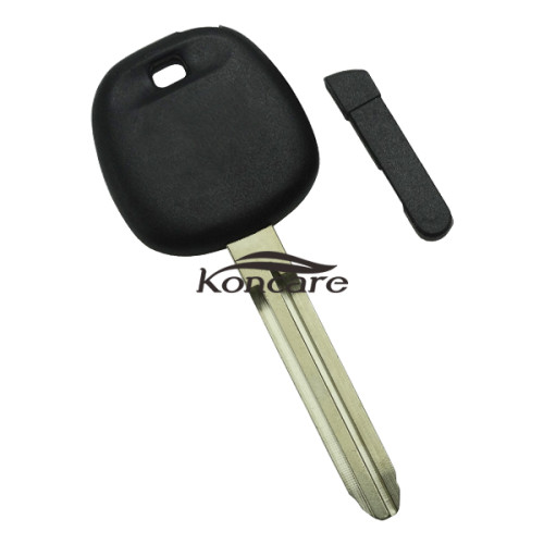 Toyota transponder key blank Toy43 blade with logo with TPX chip and carbon chip part