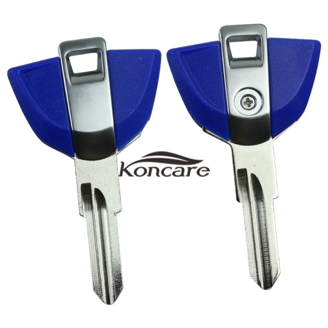 BMW Motorcycle key case with right blade (Blue)-02
