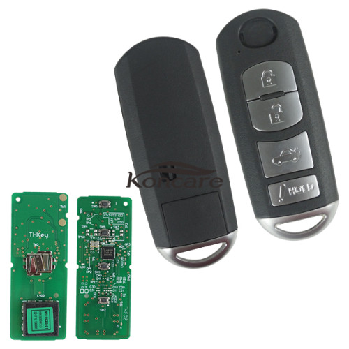 4 Button keyless remote key with 315mhz with ID49 chip FCCID:WAZSKE13D01 P/N:662F-SKE13D01 SUV SKE13D-01 FSK