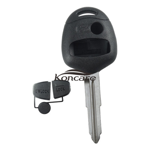 For Mitsubishi upgrade 3 button key shell with right MIT11R blade