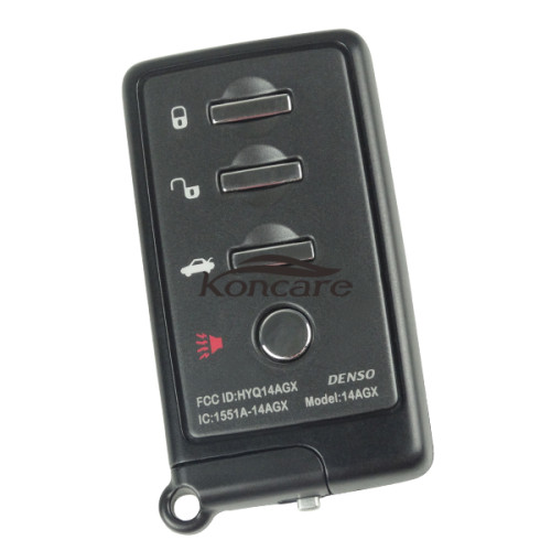 For Subaru 3+1 button original remote key blank