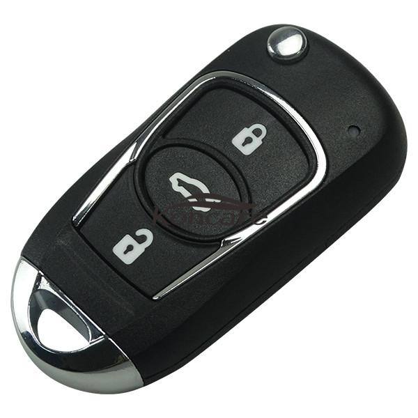 Hyundai 3 button flip remote key shell