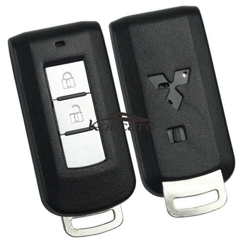 For Mitsubishi 2 button keyless smart remote key 433.92MHz FSK NCF2951X / HITAG 3 / 7938 chip &47 chip FCC ID: GHR-M004 Board No: GHR-M003 the last button is empty