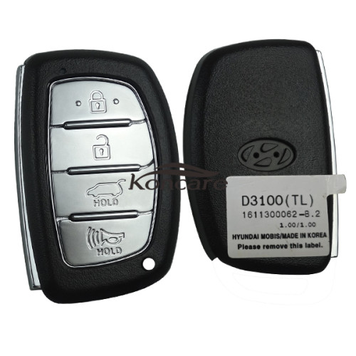 Hyundai F2000 keyless Smart 3+1 button remote key with PCF7945/7953 chip (HITAG2) with 433mhz FCCID:TQB-FOB-4F07 IC:6074A-FOB4F07 TFKB1J086(TL) 96440-D3100