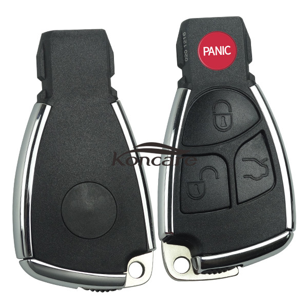 upgrade 3+1 button Remote car key shell for Mercedes Class Alarm Cover w203 w211 w204 Replacement Car key Fob shell