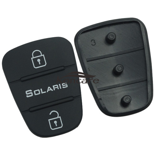 Hyundai  Solaris  3 button remote key blank
