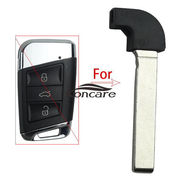 VW Emergency small key blade
