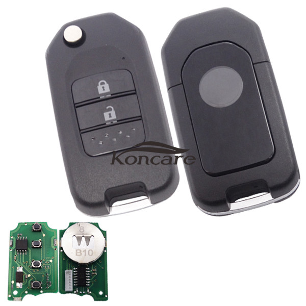 For Honda style 2 button remote key B10-2 for KD300 and KD900 to produce any model remote