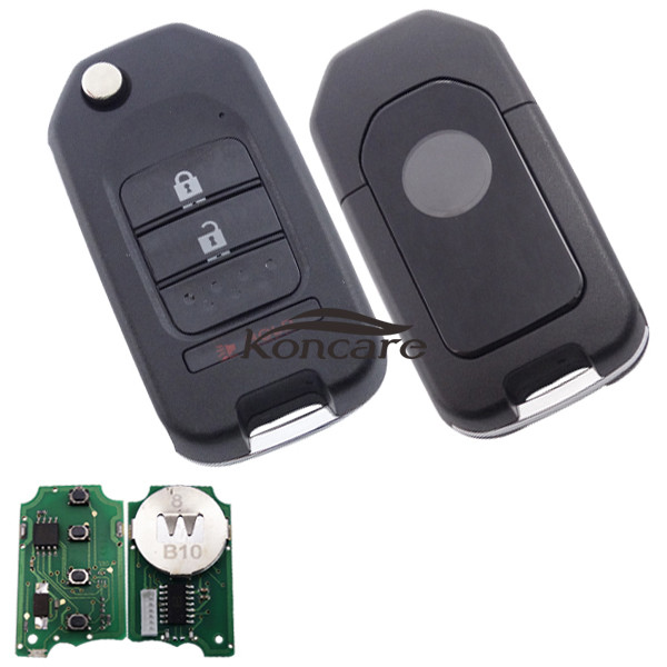 For Honda style 2+1 button remote key B10-2+1 for KD300 and KD900 to produce any model remote