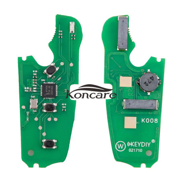 KEYDIY Remote key 3 button ZB09 smart key for KD-X2 and KD MAX