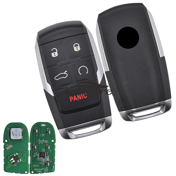 KEYDIY Remote key 5 button ZB18 smart key for KD-X2 and KD MAX