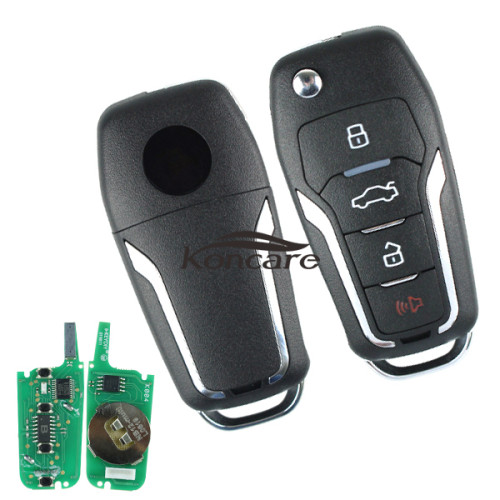 keyDIY 3+1 button remote key NB12 Multifunction 5Models in 1 Model