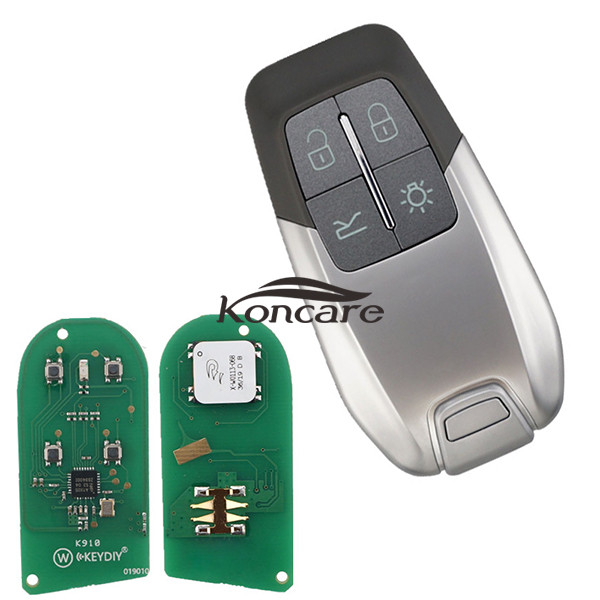 KEYDIY Remote key 4 button ZB06 smart key for KD-X2 and KD MAX