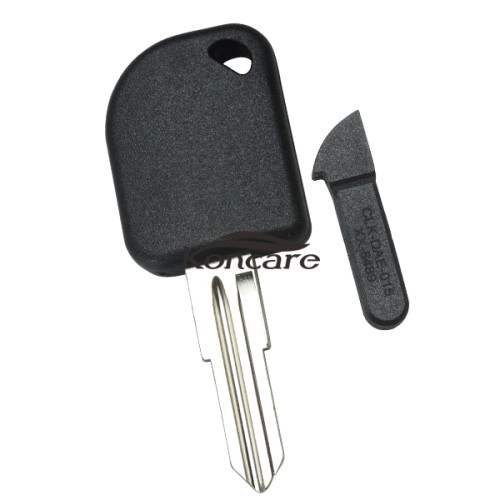 Daewoo transponder key blank with left blade ,can put TPX long chip 
