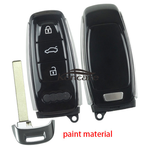Original Audi 3 button remote key blank with blade,it is Painted 