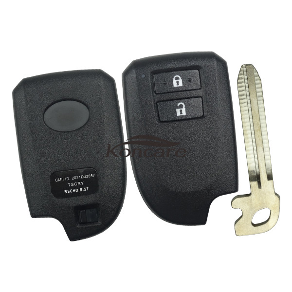 Toyota Vios 2 button small key case 