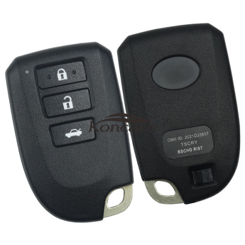 Toyota Vios 3 button small key case 