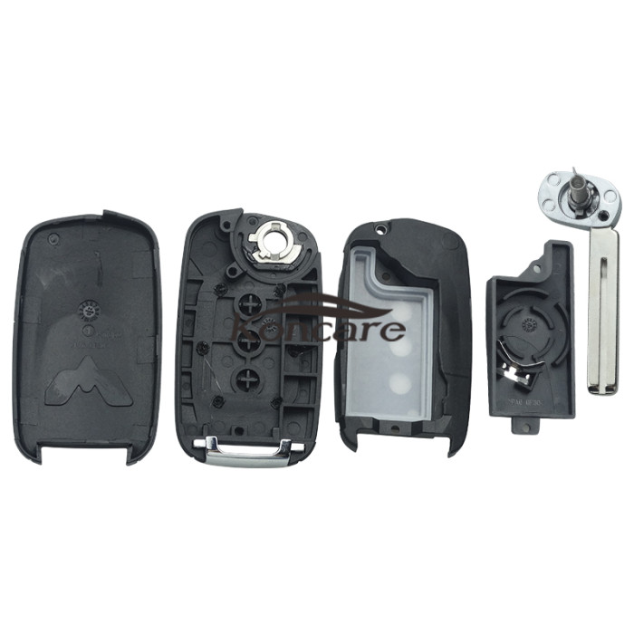 Wuling 3 button remote key blank with logo 