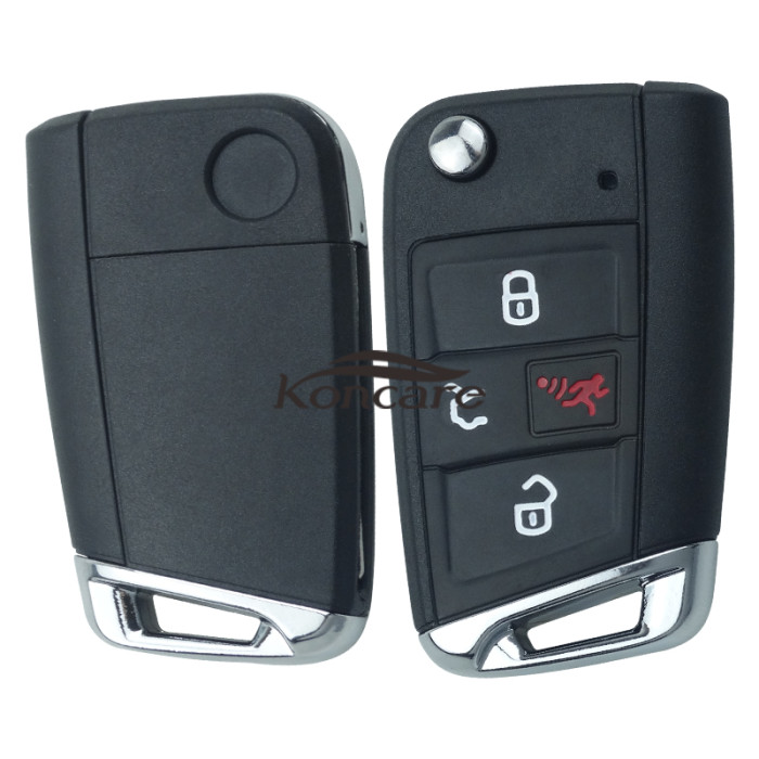 For VW GTI Golf keyless (315mhz)ASK Megamos AES FCCID:NBGFS12P01 IC:2694A-FS12P01 P/N:5G6959752BM 5G0959752BD 5G0959752BE 