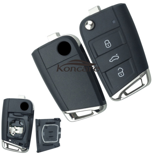 VW original keyless 3 button remote key 434mhz with 2G6 959 752D CMIIT ID 2016dj3959 with 434mhz 