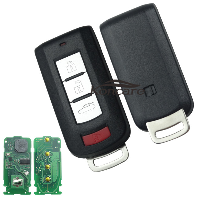 Mitsubishi 3+1 button keyless smart remote key 433.92MHz FSK 