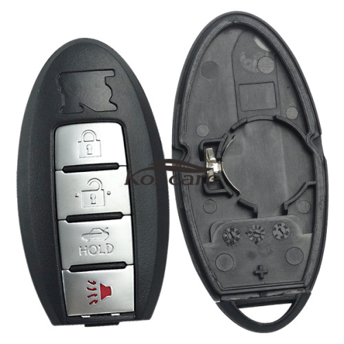 For Nissan 4 button remote key blank 