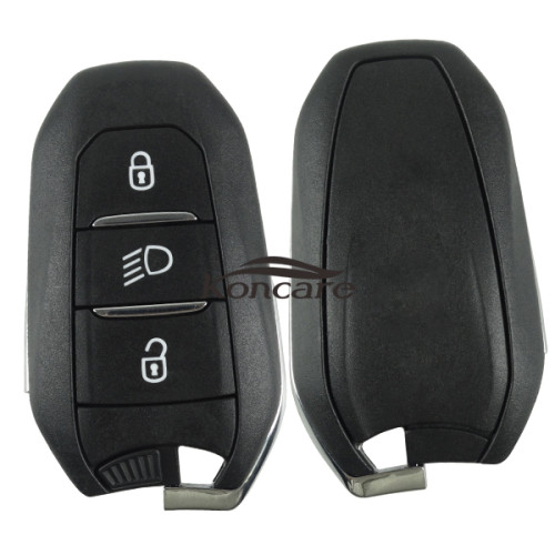 Original Peugeot 3 button remote key with light button with 434MHZ with 4A chip