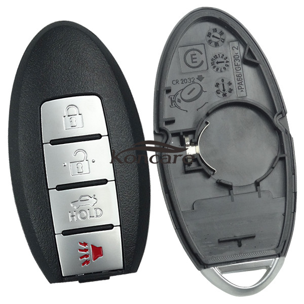 4 button remote key blank for new model no logo