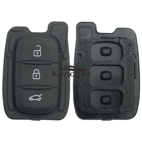 Renault 3 button blank pad for remote key shell 