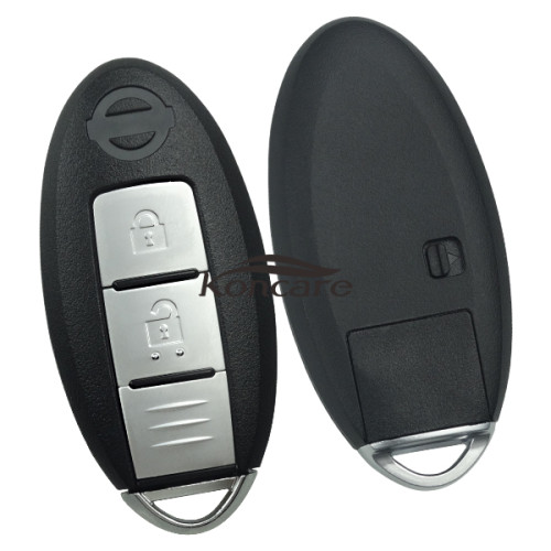 For Nissan 2 button remote key blank for new model no card slot 